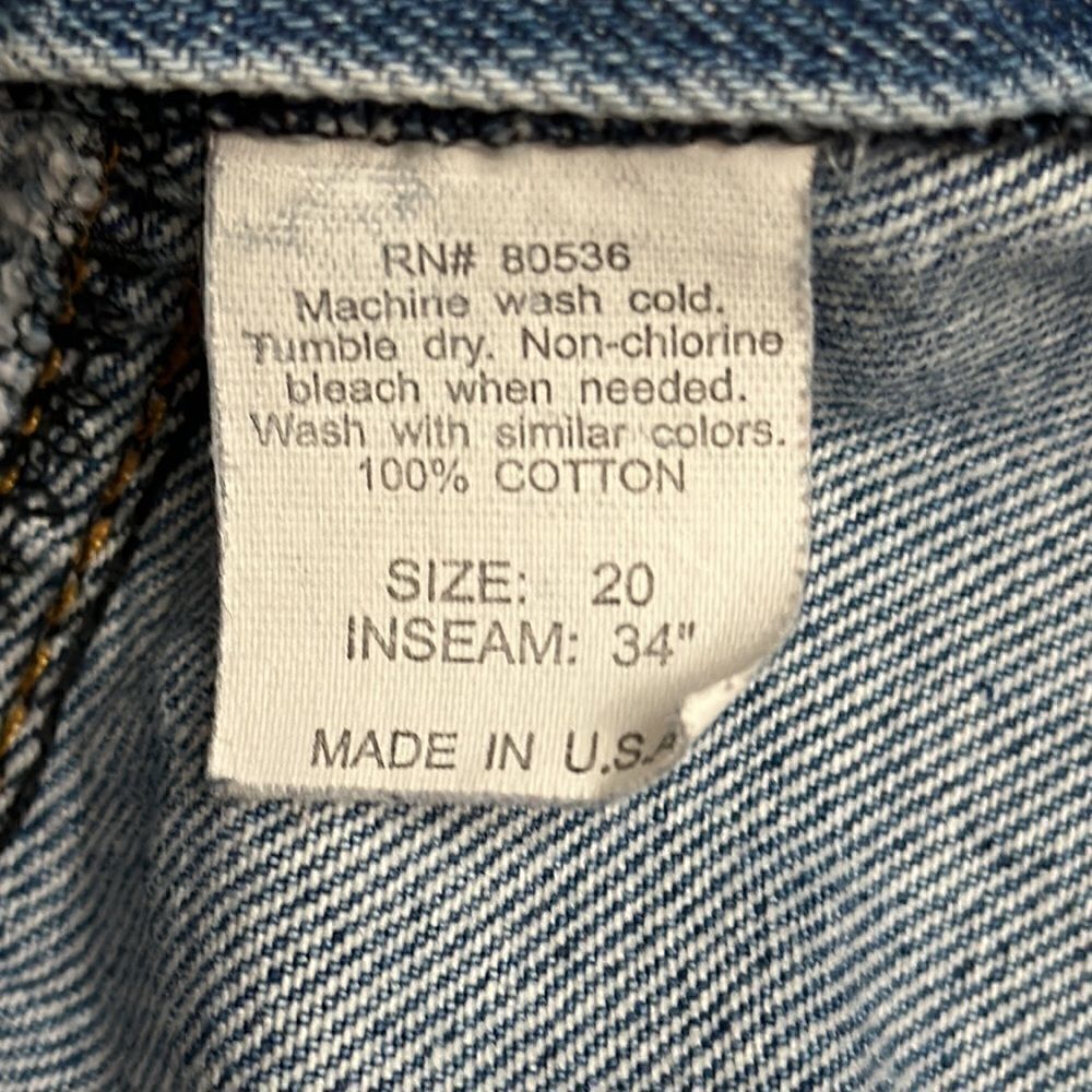 Vintage Ozark mountain women’s jeans size 20X34 - Picture 8 of 8